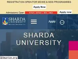 Sites similar to sharda.ac.in