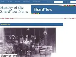 Sites similar to shardalow.com
