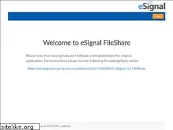 Sites similar to share.esignal.com