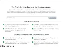 Sites similar to shareanalytics.com