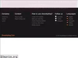 Sites similar to sharebyblog.com