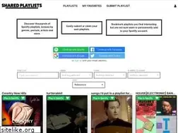 Sites similar to sharedplaylists.com