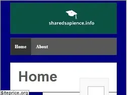 Sites similar to sharedsapience.info