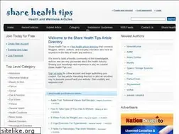 Sites similar to sharehealthtips.com