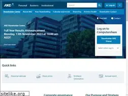 Sites similar to shareholder.anz.com