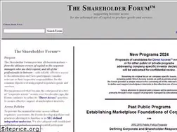 Sites similar to shareholderforum.com