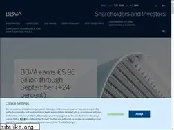 Sites similar to shareholdersandinvestors.bbva.com