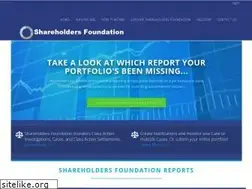 Sites similar to shareholdersfoundation.com