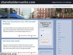 Sites similar to shareholdersunite.com