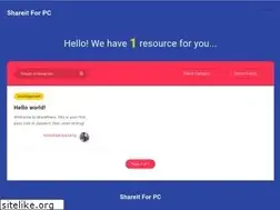 Sites similar to shareitforpc.com