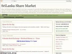 Sites similar to sharemarket-srilanka.blogspot.com