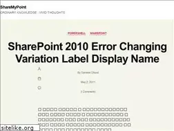 Sites similar to sharemypoint.in