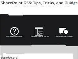 Sites similar to sharepointcss.com
