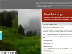 Sites similar to sharepointkings.blogspot.com
