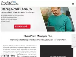 Sites similar to sharepointmanagerplus.com