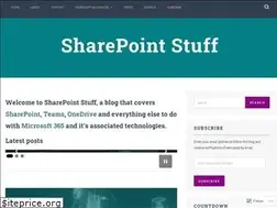 Sites similar to sharepointstuff.com