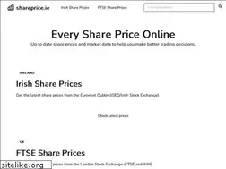 Sites similar to shareprice.ie