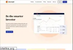Sites similar to sharesight.com
