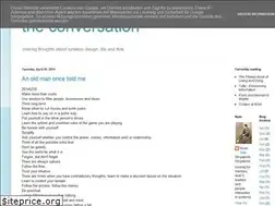 Sites similar to sharetheconversation.blogspot.com