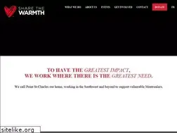 Sites similar to sharethewarmth.ca