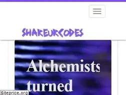 Sites similar to shareurcodes.com