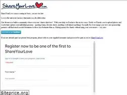 Sites similar to shareyourlove.com