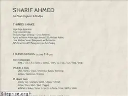 Sites similar to sharifahmed.me