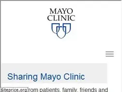 Sites similar to sharing.mayoclinic.org