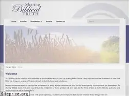 Sites similar to sharingbiblicaltruth.co.za