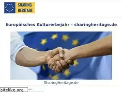 Sites similar to sharingheritage.de