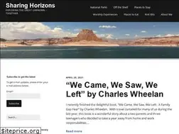 Sites similar to sharinghorizons.com