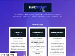 Sites similar to sharkaccounts.atshop.io