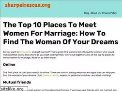 Sites similar to sharpeirescue.org