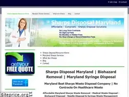 Sites similar to sharpsdisposalmaryland.com