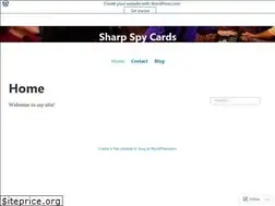 Sites similar to sharpspycards.wordpress.com