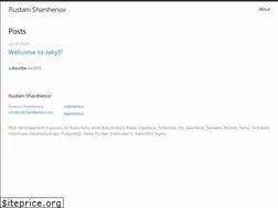 Sites similar to sharshenov.com