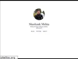 Sites similar to shashankmehta.in