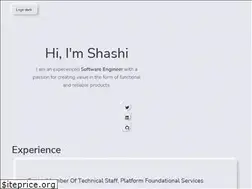 Sites similar to shashi.dev