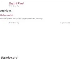 Sites similar to shathipaul.com