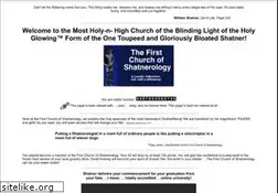 Sites similar to shatnerology.com