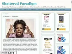 Sites similar to shatteredparadigm.blogspot.com