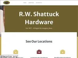 Sites similar to shattuckhardware.com