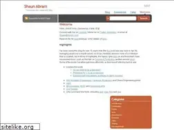 Sites similar to shaunabram.com