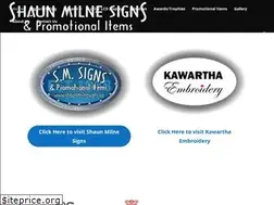 Sites similar to shaunmilnesigns.ca