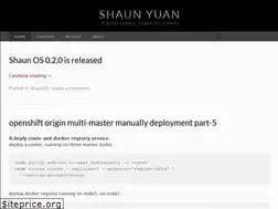 Sites similar to shaunos.com