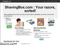 Sites similar to shavingbox.com