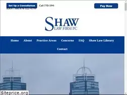 Sites similar to shawlaw.com