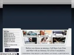 Sites similar to shawlawfirm.net