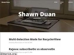 Sites similar to shawn-duan.com