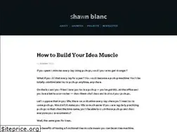 Sites similar to shawnblanc.com